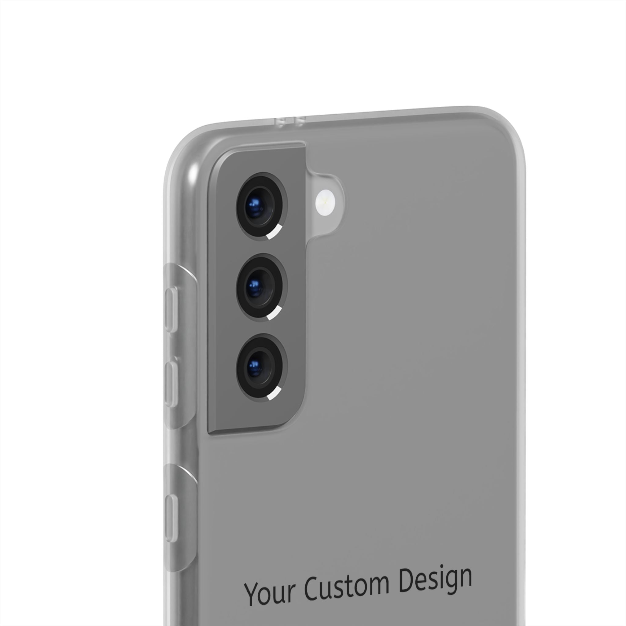 Custom Flexi Phone Case – Slim Clear Protective Phone Cover (Your Custom Design)