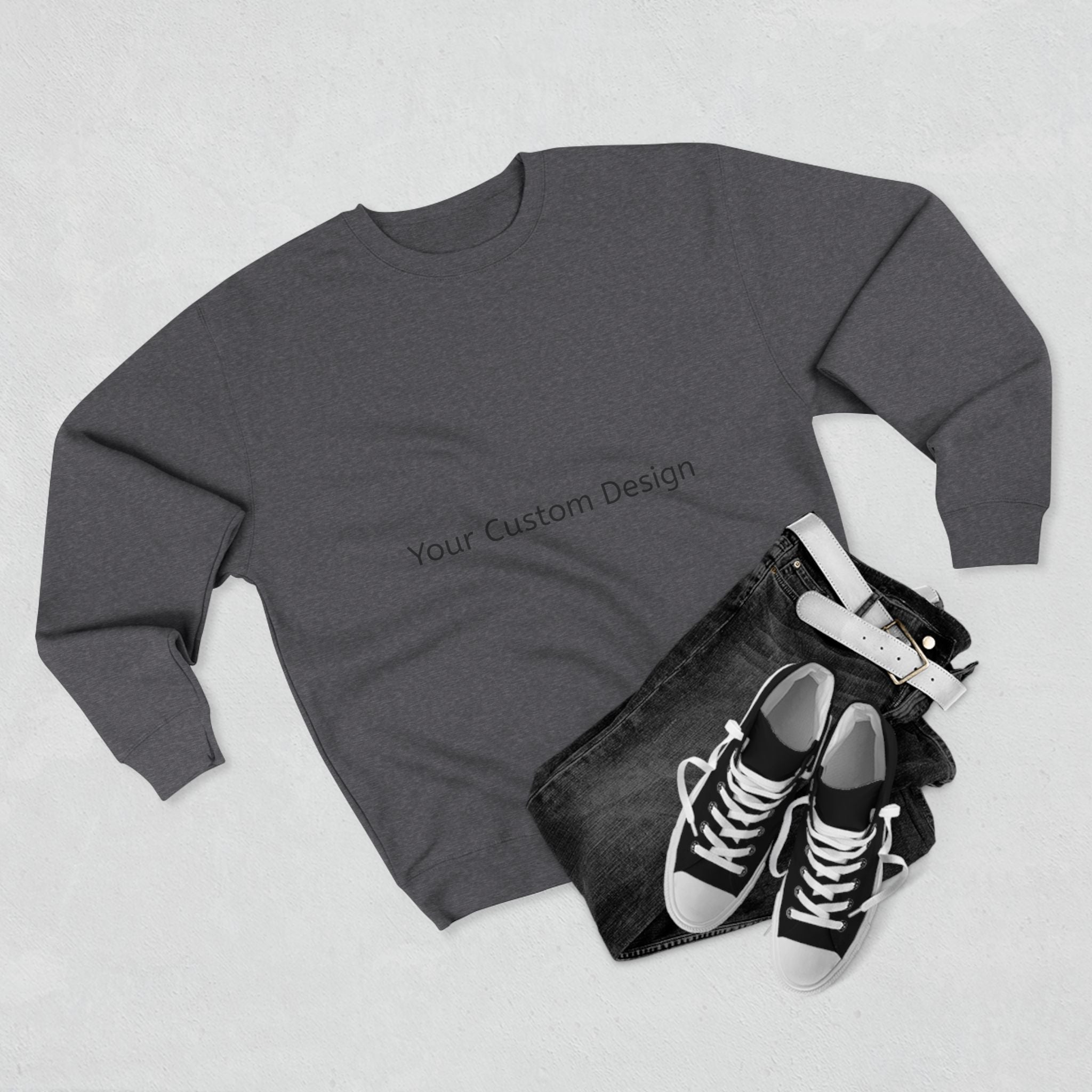 Custom Crewneck Sweatshirt – Personalized Cozy Pullover for Everyday Wear