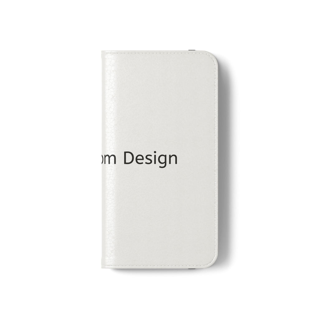 Custom Flip Phone Case — Personalized Wallet Folio with Card Slots