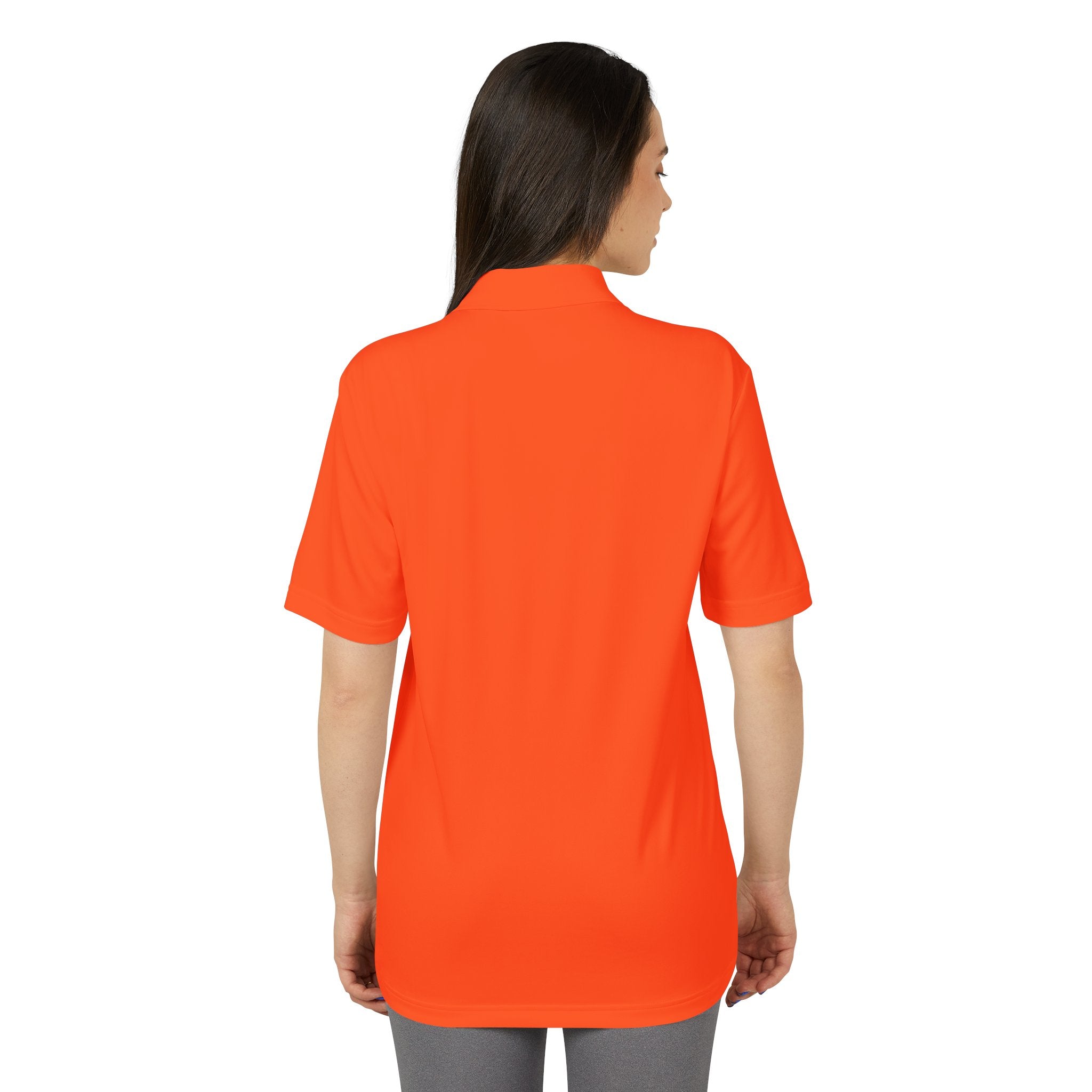 Performance Polo Shirt — Lightweight White Adidas-Inspired Golf & Activewear