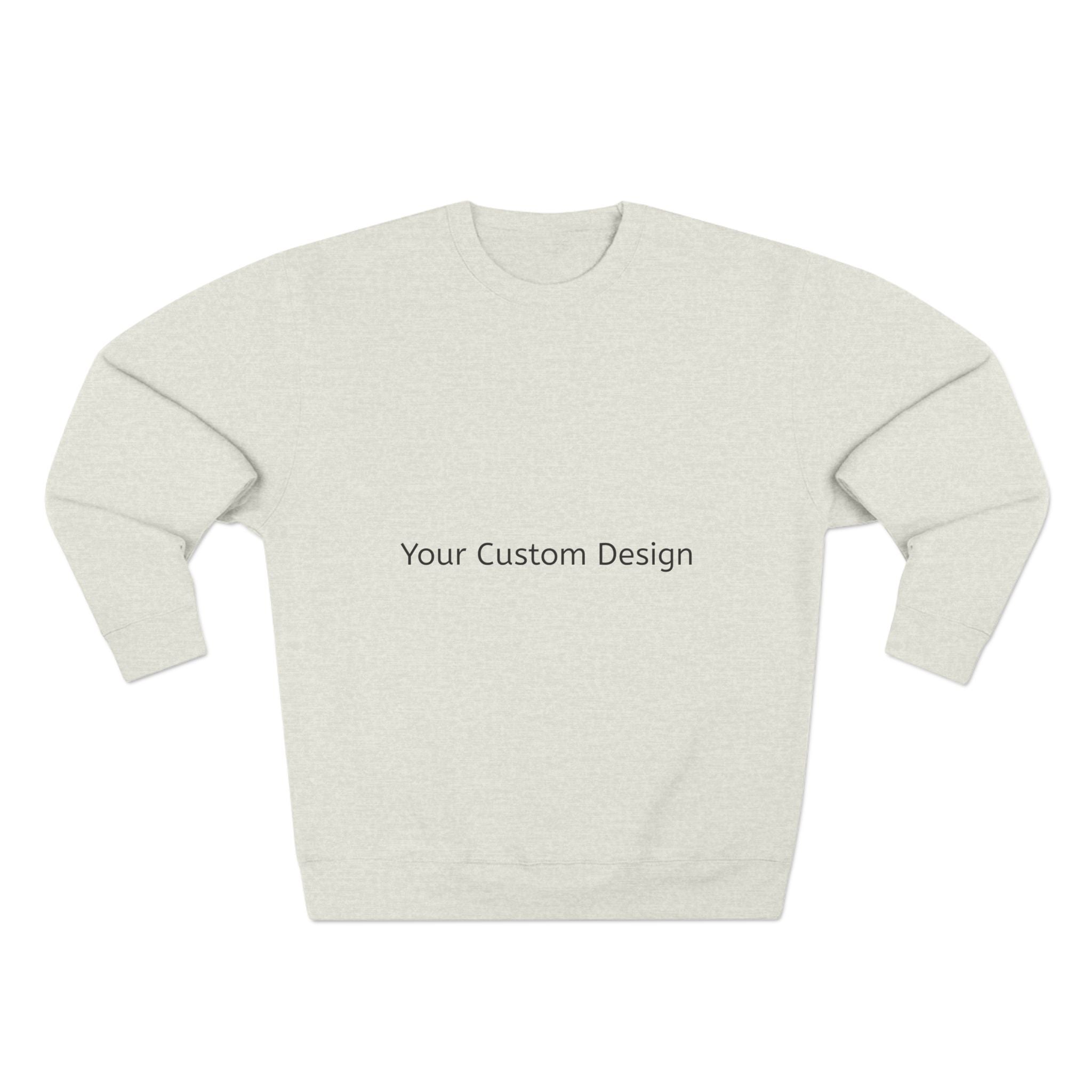 Custom Crewneck Sweatshirt – Personalized Cozy Pullover for Everyday Wear