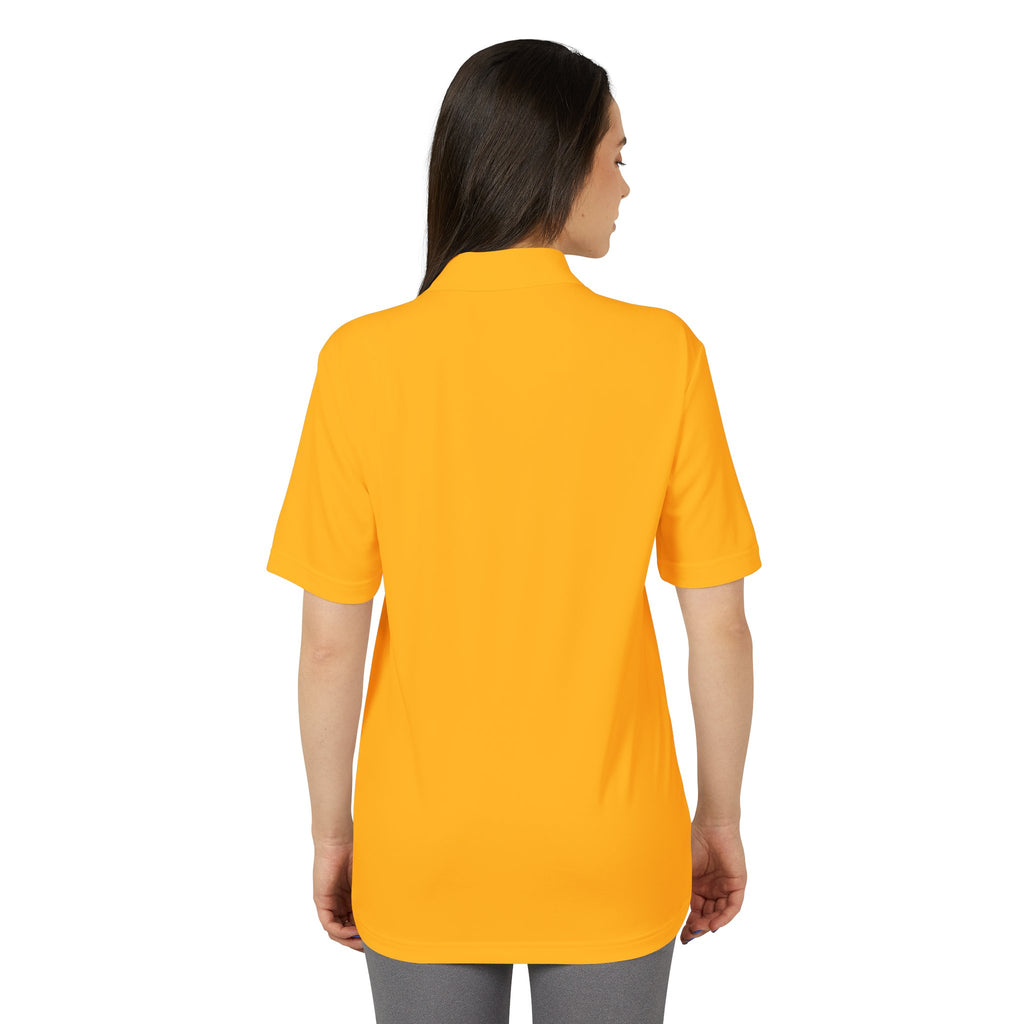 Performance Polo Shirt — Lightweight White Adidas-Inspired Golf & Activewear