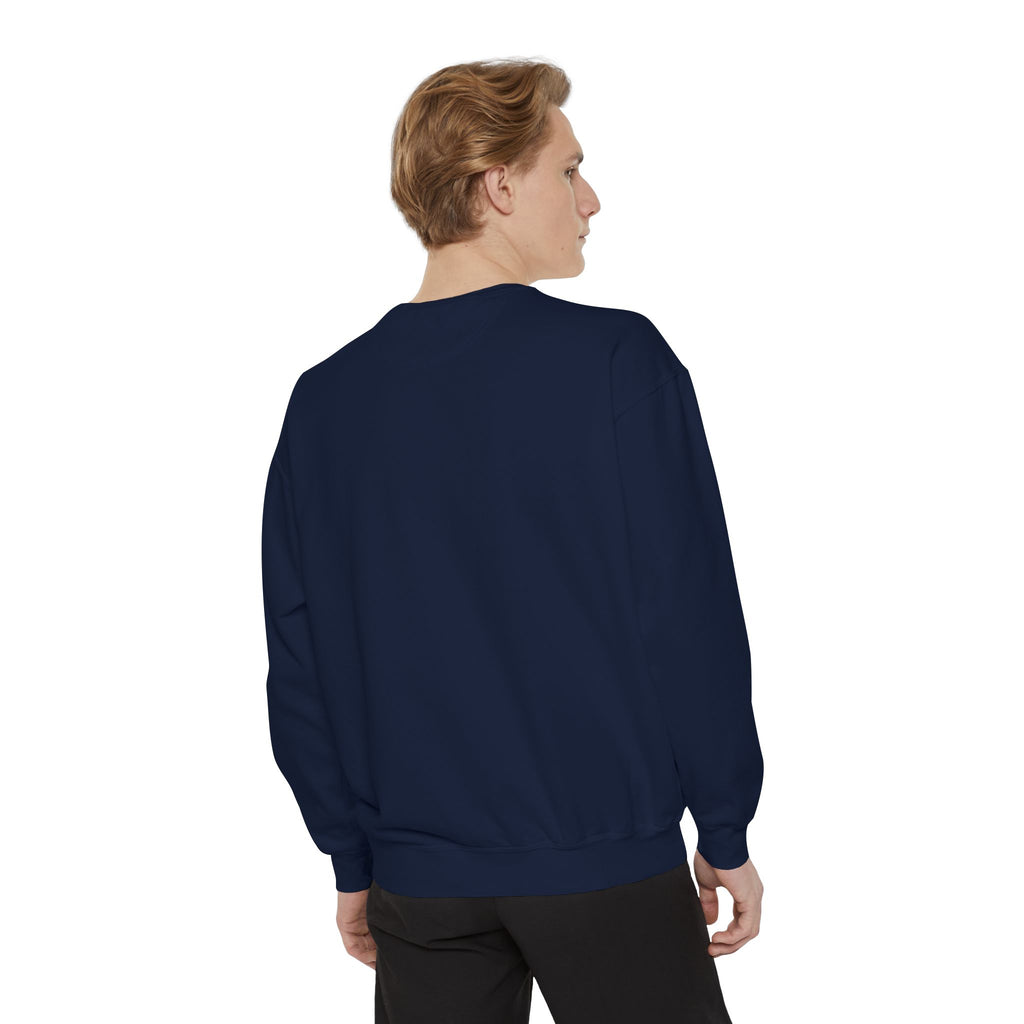 Garment-Dyed Sweatshirt — Customizable Classic Crewneck