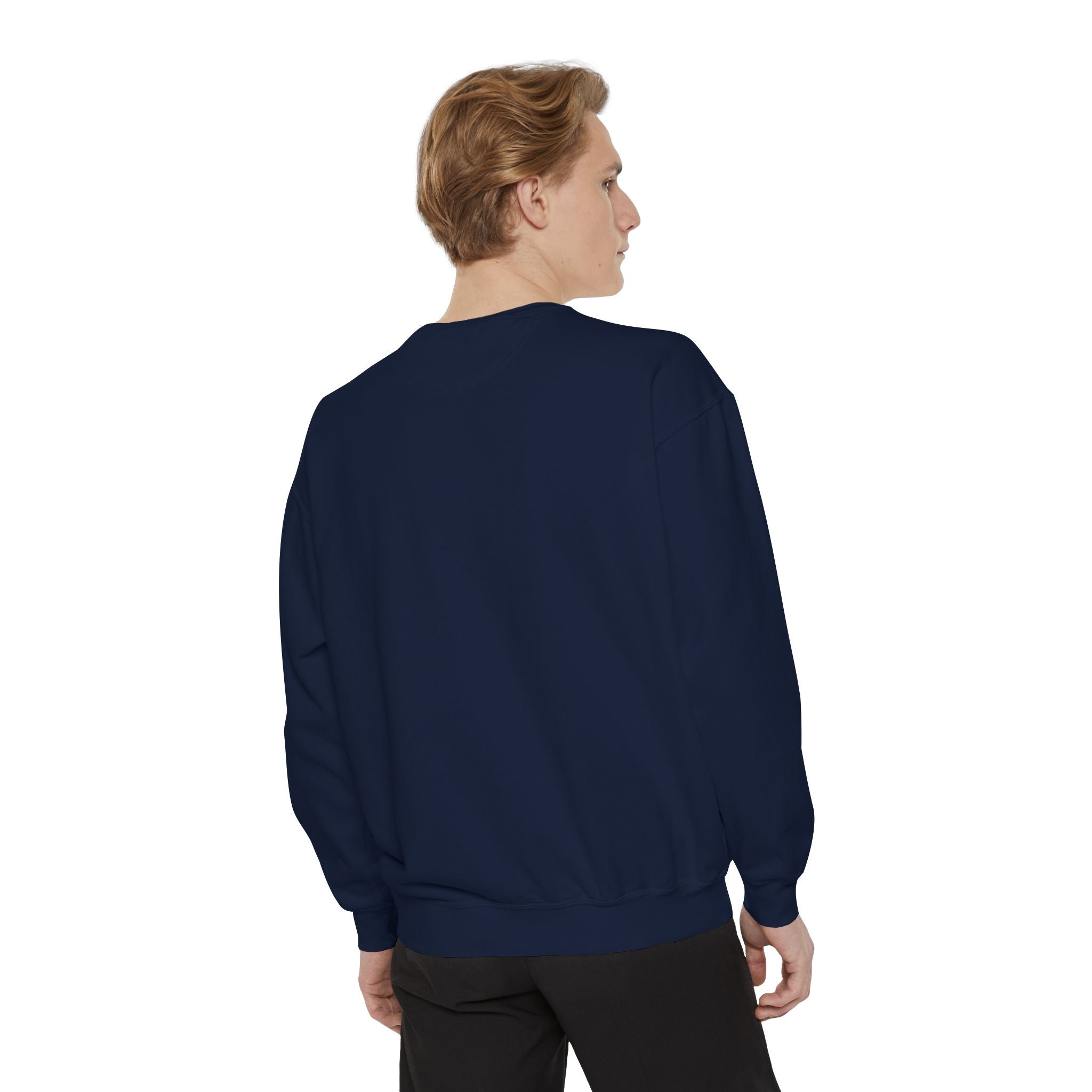 Garment-Dyed Sweatshirt — Customizable Classic Crewneck