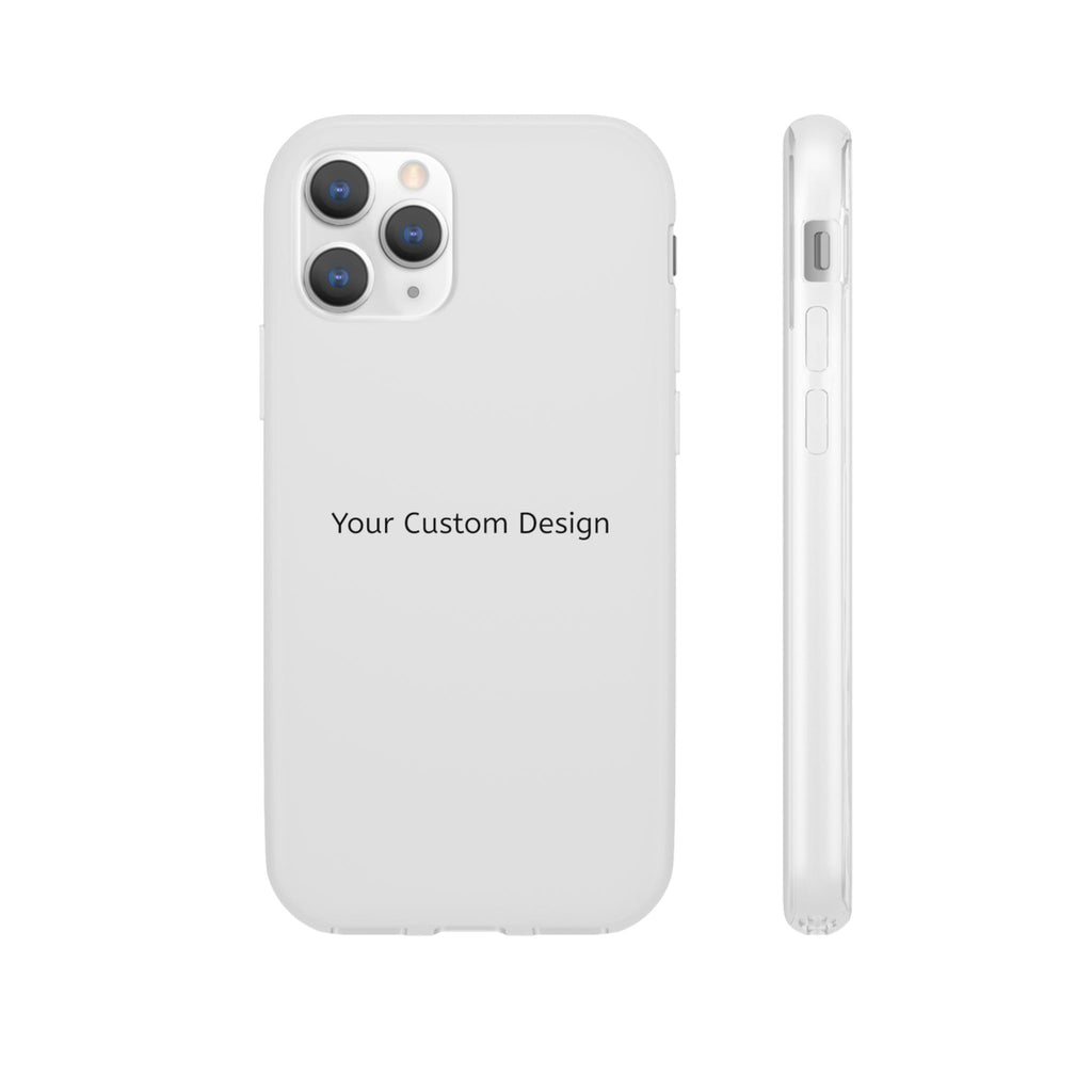 Custom Flexi Phone Case – Slim Clear Protective Phone Cover (Your Custom Design)