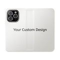 Custom Flip Phone Case — Personalized Wallet Folio with Card Slots
