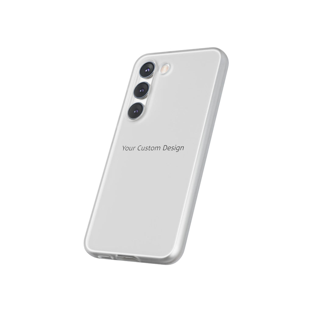 Custom Flexi Phone Case – Slim Clear Protective Phone Cover (Your Custom Design)