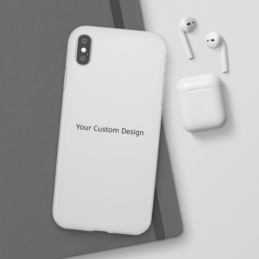 Custom Flexi Phone Case – Slim Clear Protective Phone Cover (Your Custom Design)