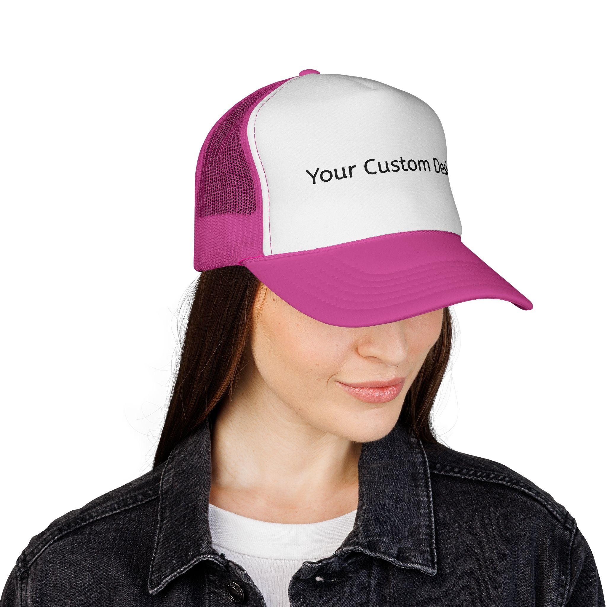 Custom Trucker Cap — Personalized Mesh Baseball Hat