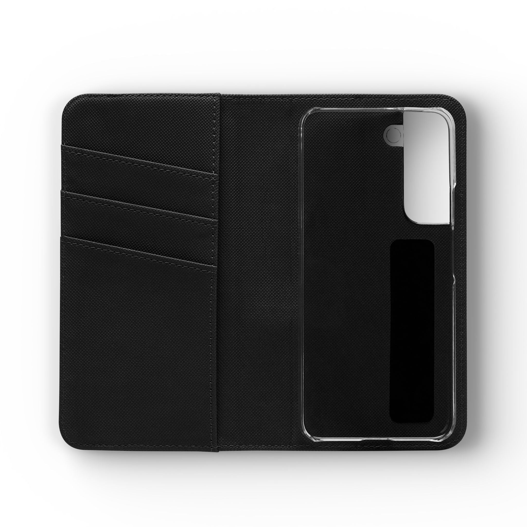 Custom Flip Phone Case — Personalized Wallet Folio with Card Slots