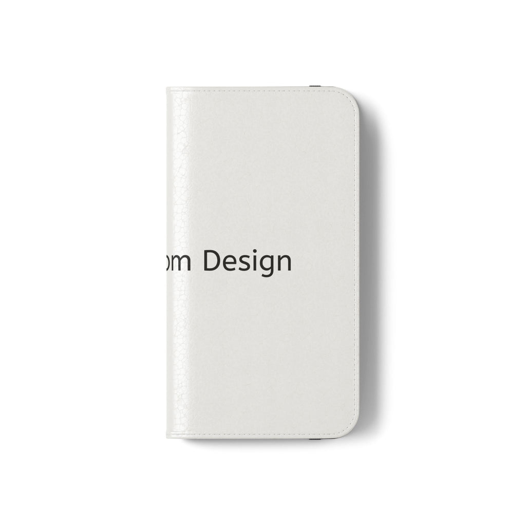 Custom Flip Phone Case — Personalized Wallet Folio with Card Slots
