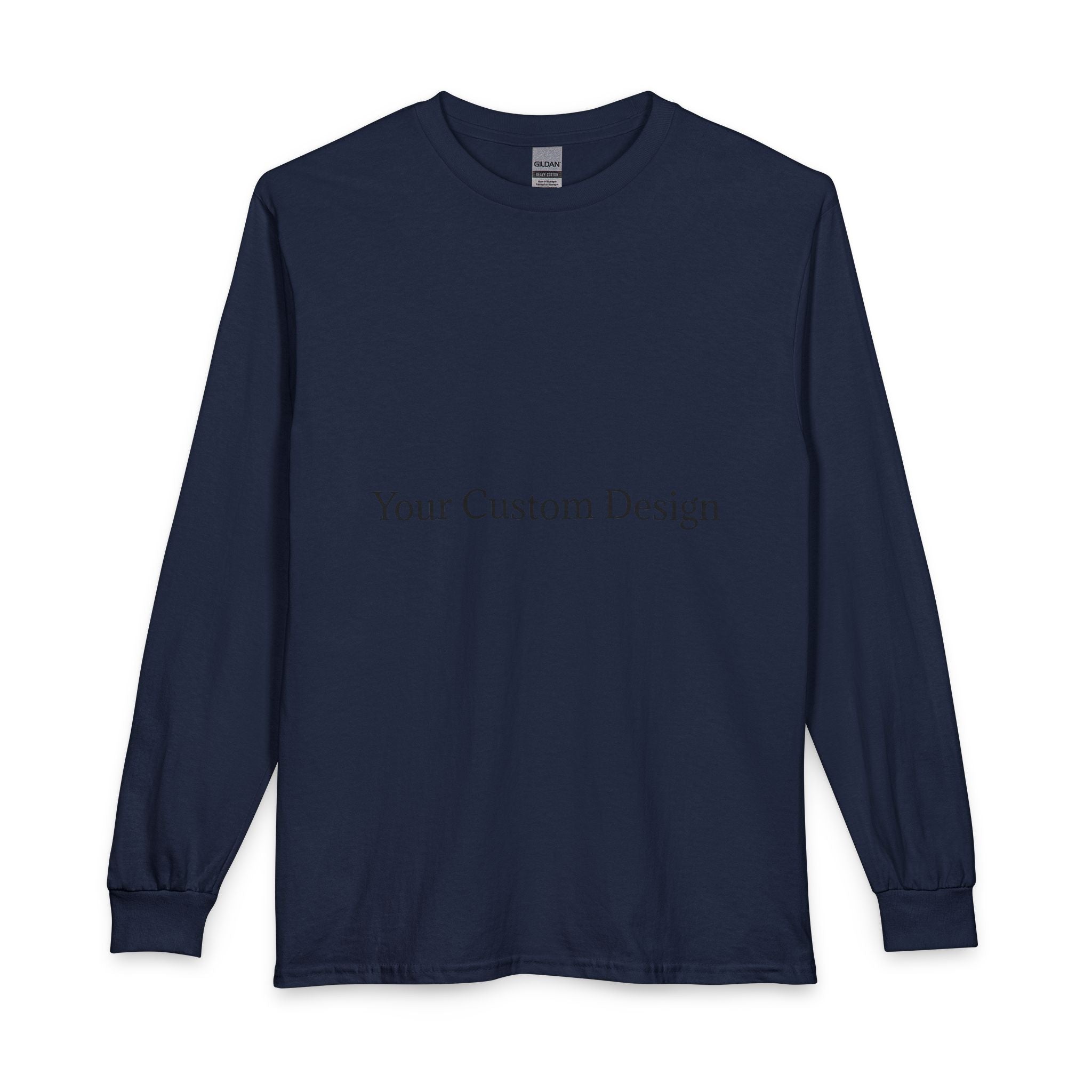 Long Sleeve T-Shirt — Custom Design Blank Canvas Tee