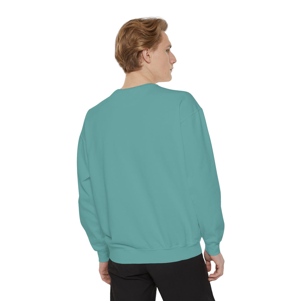 Garment-Dyed Sweatshirt — Customizable Classic Crewneck