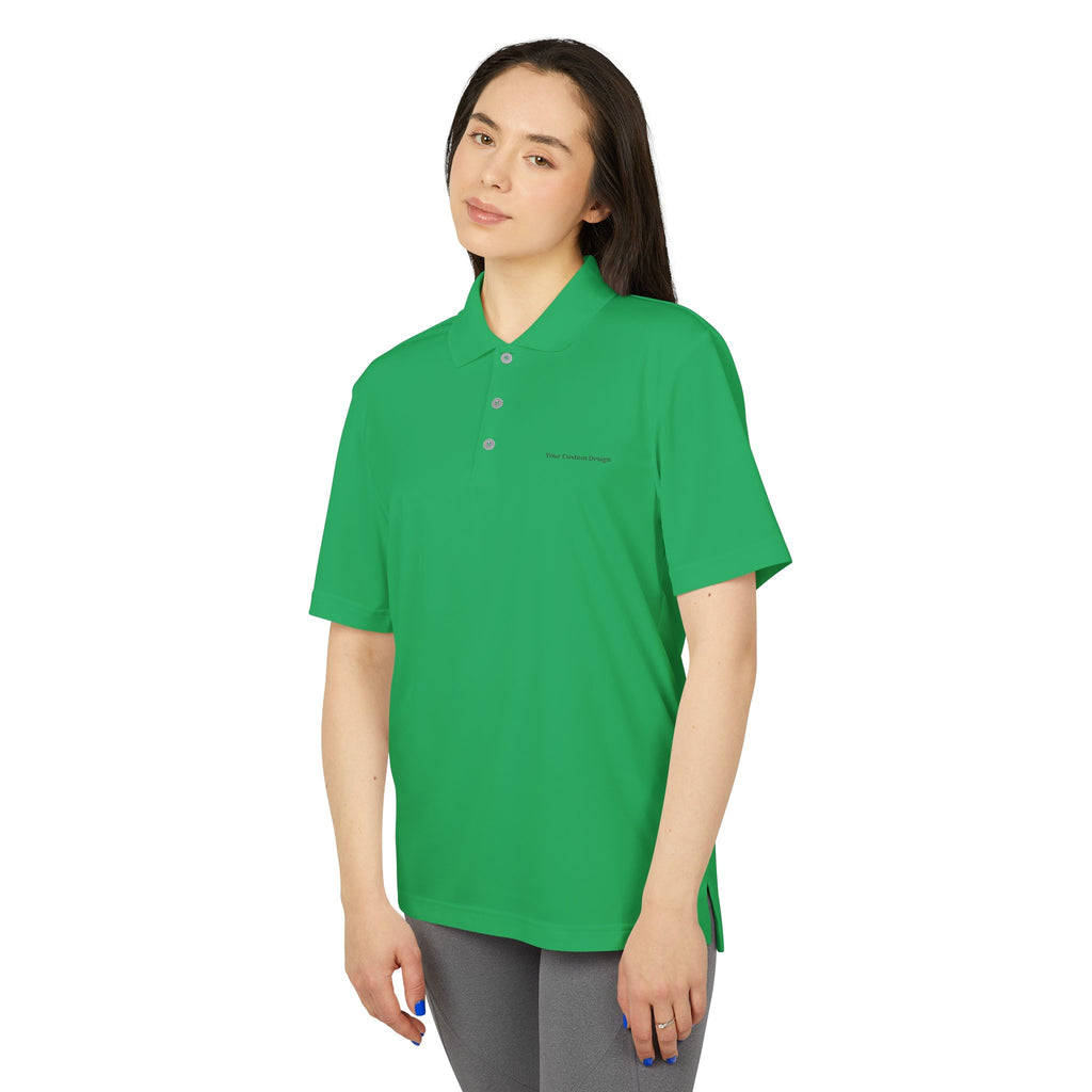 Performance Polo Shirt — Lightweight White Adidas-Inspired Golf & Activewear