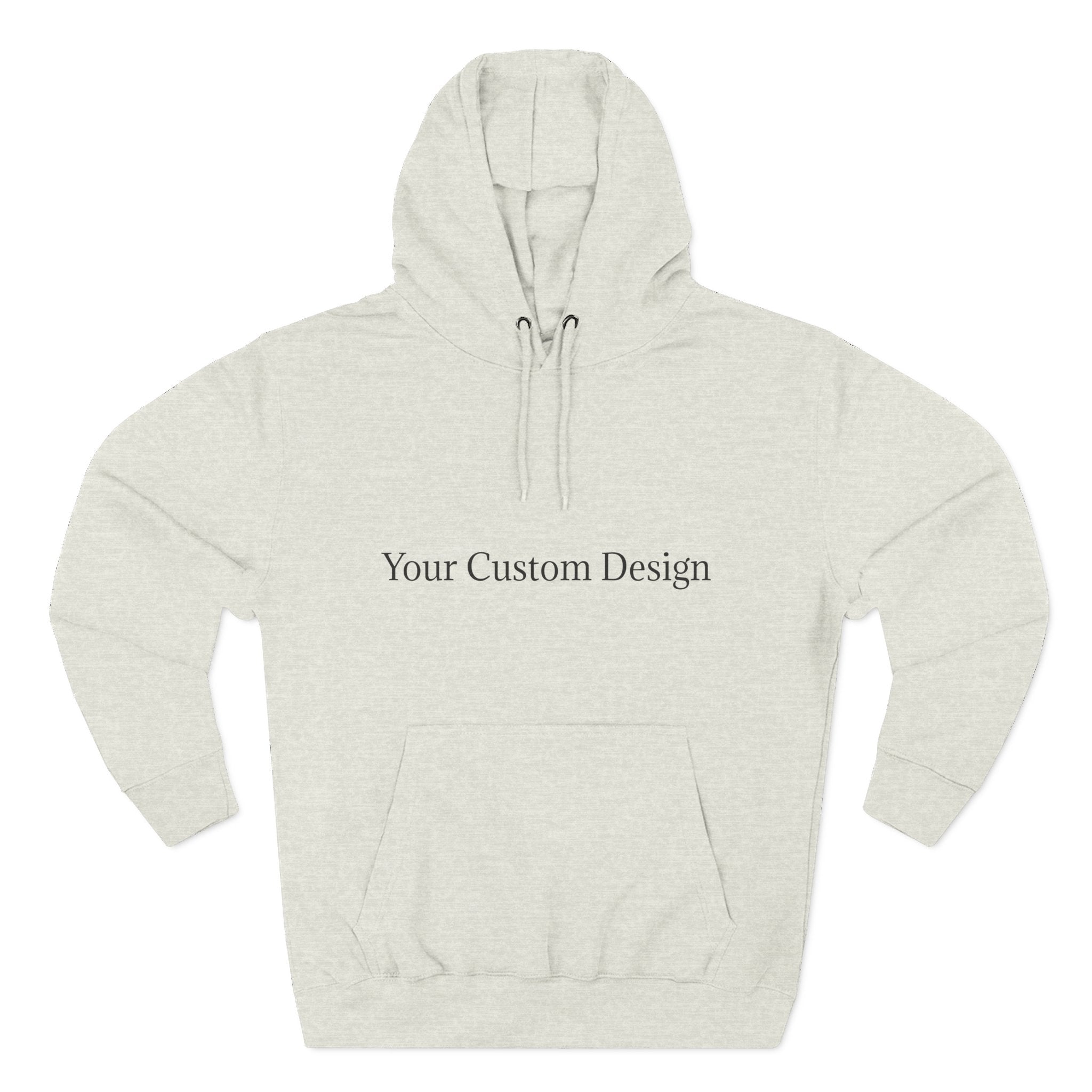 Classic Fleece Hoodie - Custom Design Ready