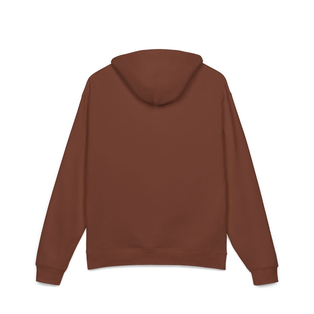 Relaxed Hoodie - Minimal Custom Text Chest Hoodie