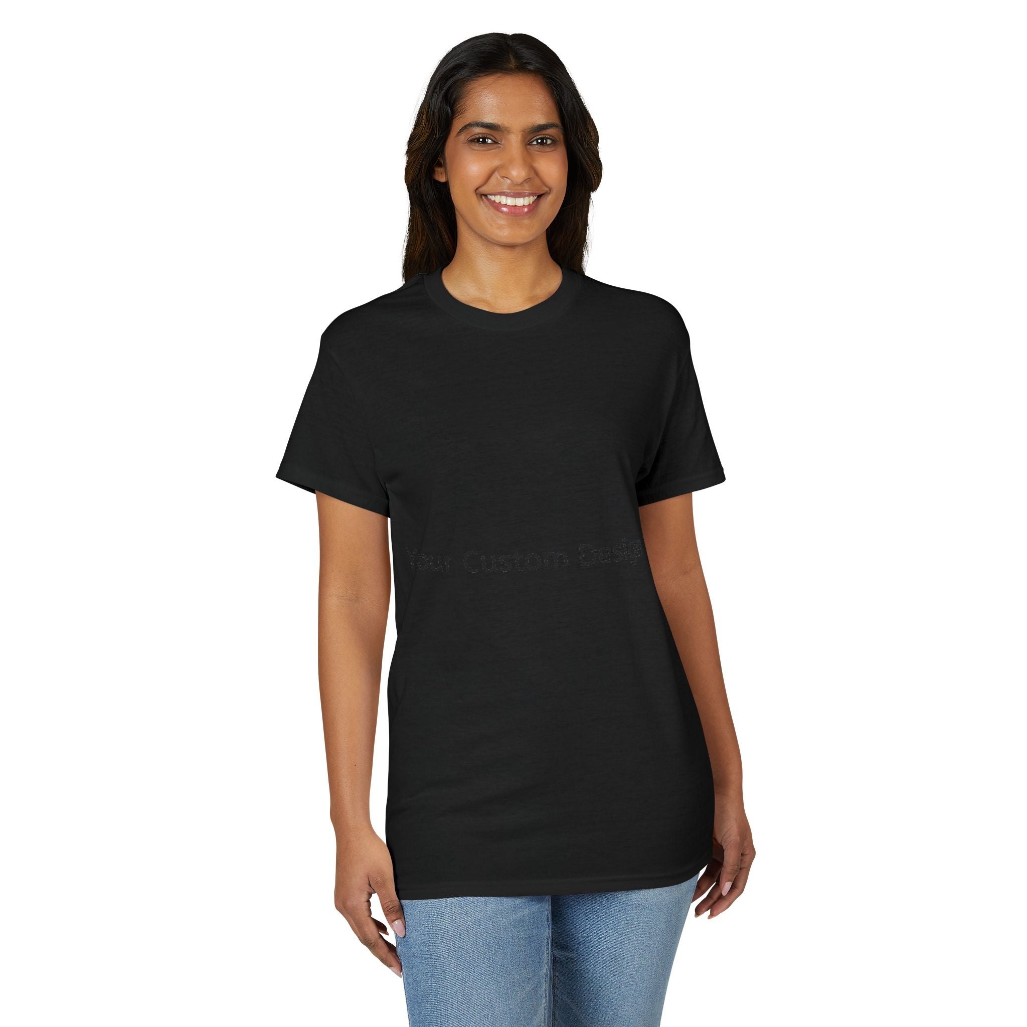 Custom White DryBlend T-Shirt – Personalized Design Tee