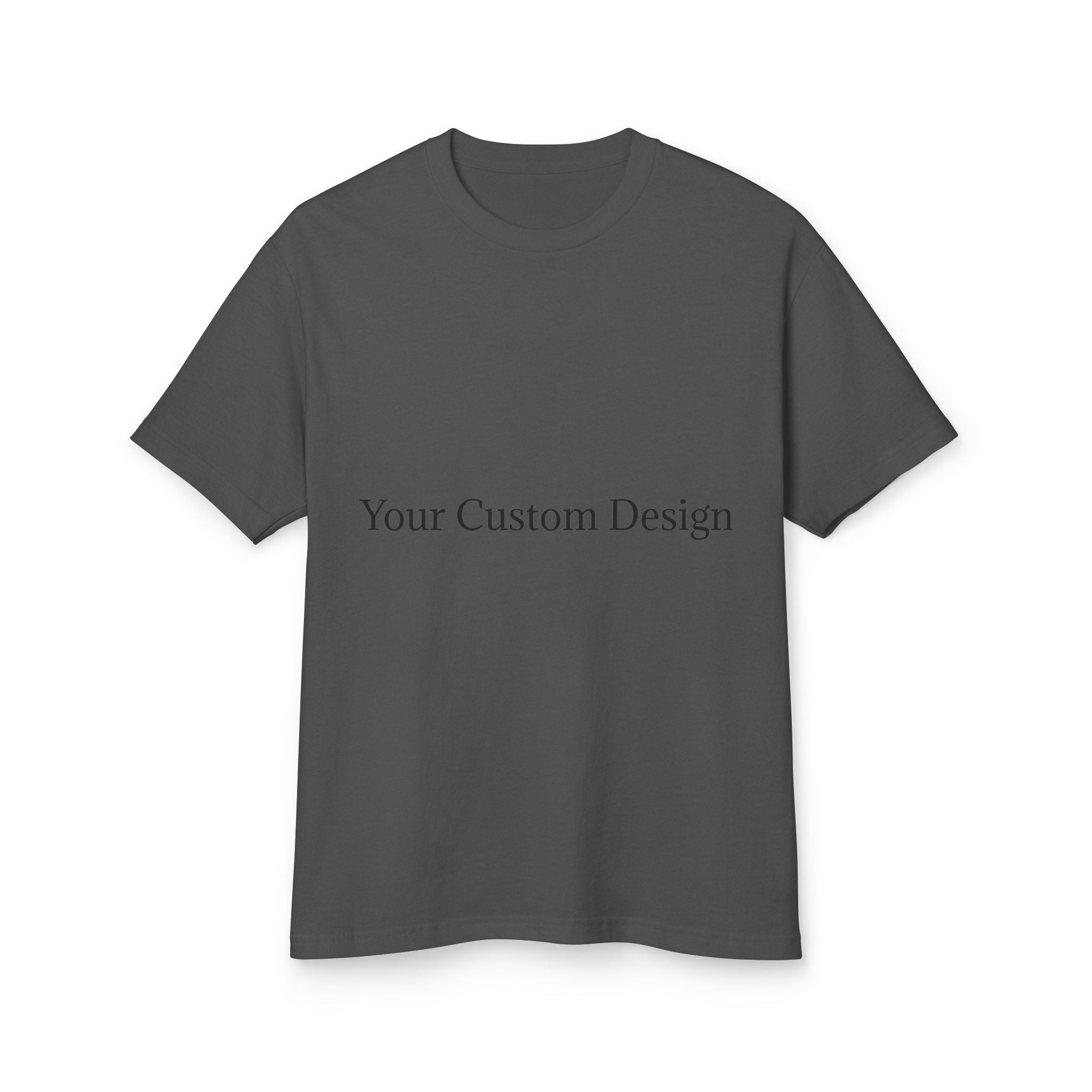 Heavyweight Garment-Dyed Cotton Tee — Custom Design Shirt