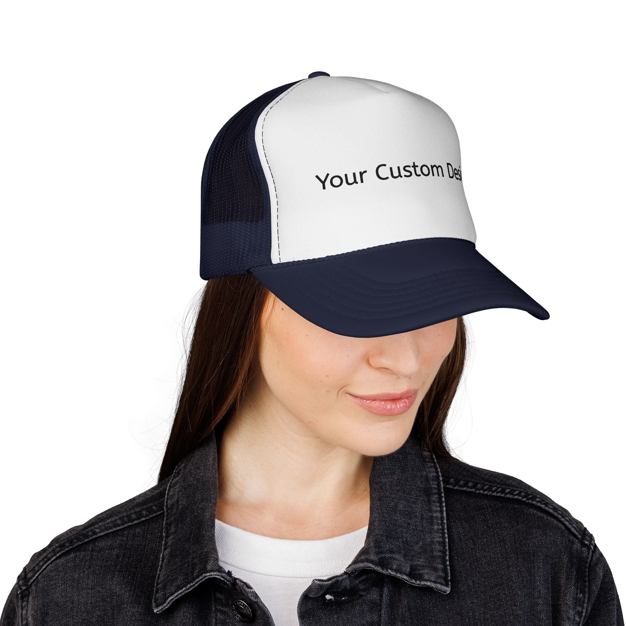 Custom Trucker Cap — Personalized Mesh Baseball Hat