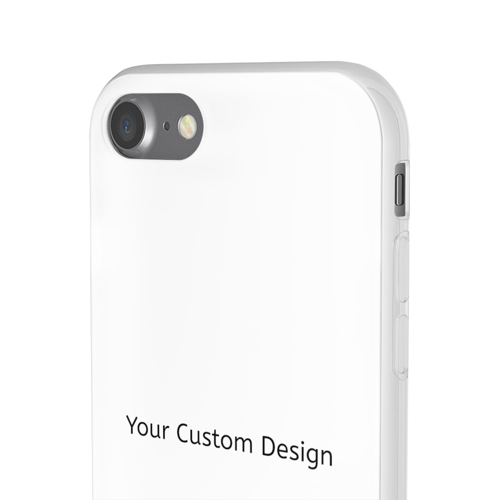 Custom Flexi Phone Case – Slim Clear Protective Phone Cover (Your Custom Design)