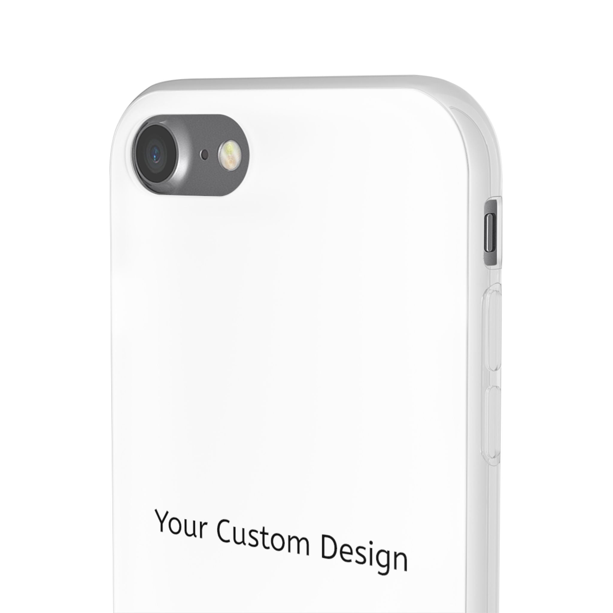 Custom Flexi Phone Case – Slim Clear Protective Phone Cover (Your Custom Design)