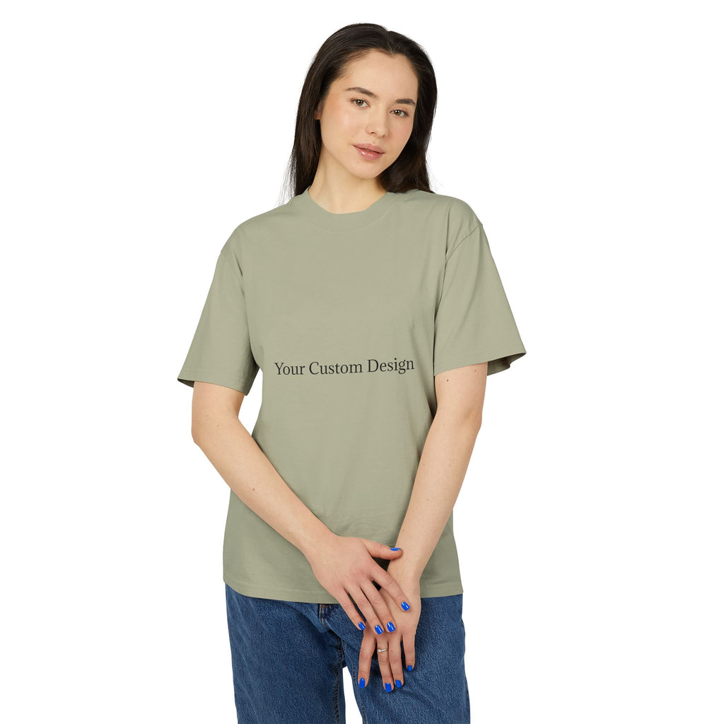 Custom Graphic Tee — Vintage Faded Crewneck Shirt