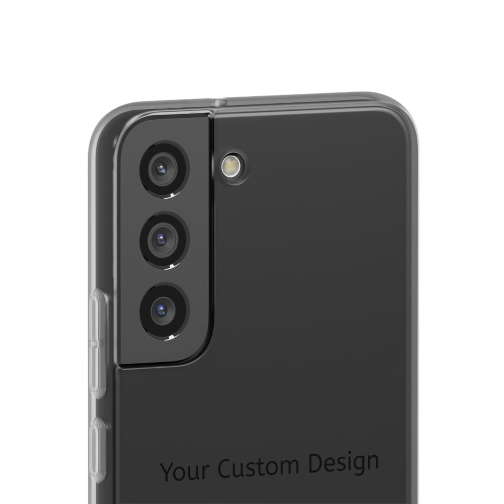Custom Flexi Phone Case – Slim Clear Protective Phone Cover (Your Custom Design)