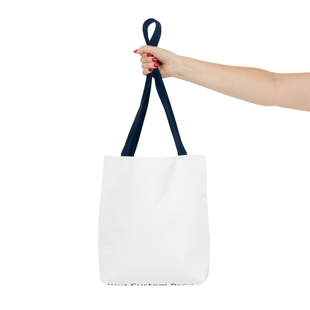 Custom All-Over Print Tote Bag — Blank White Canvas Tote