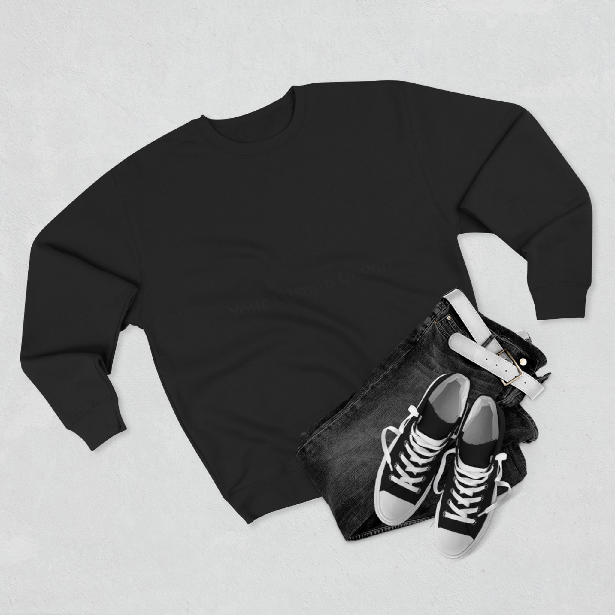 Custom Crewneck Sweatshirt – Personalized Cozy Pullover for Everyday Wear