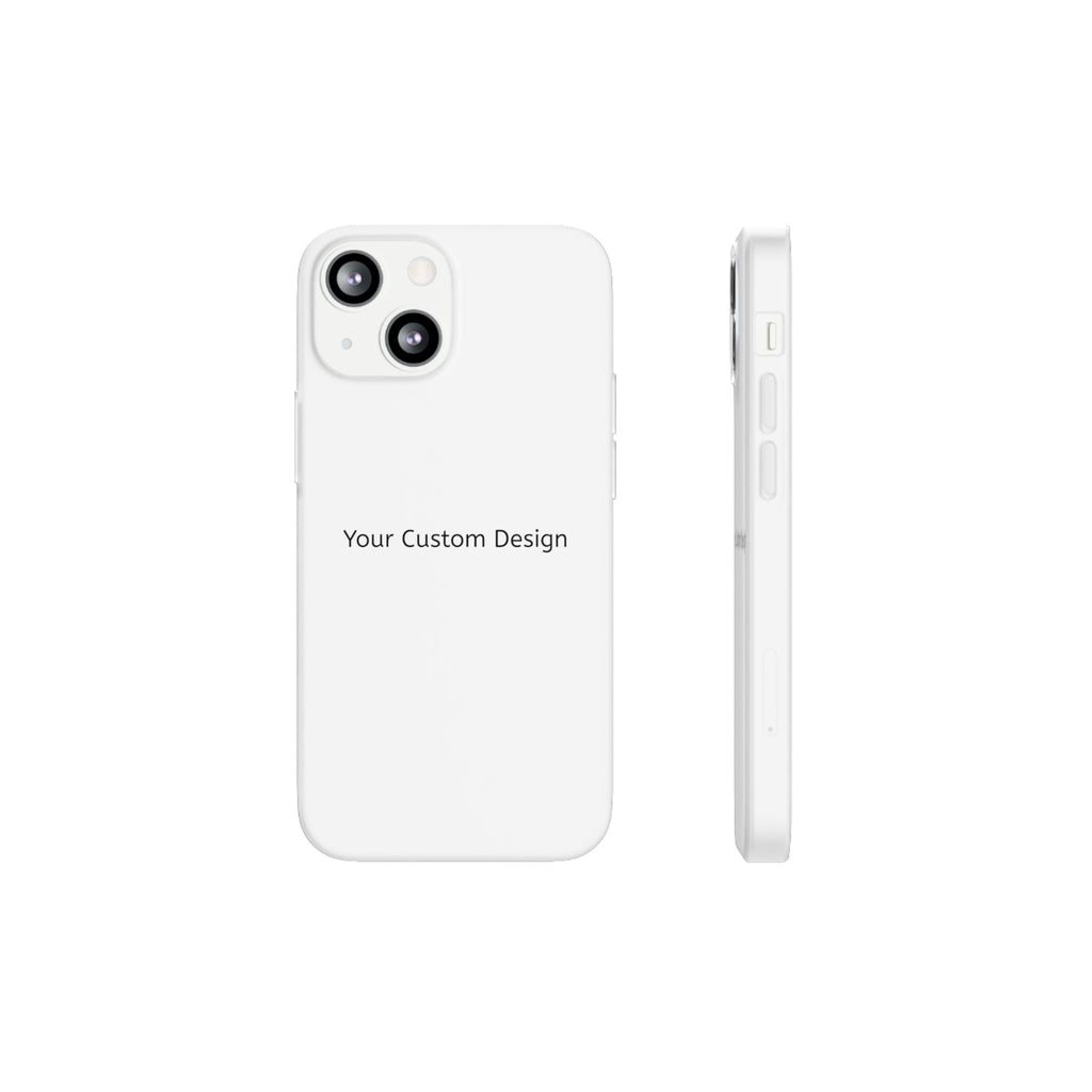 Custom Flexi Phone Case – Slim Clear Protective Phone Cover (Your Custom Design)