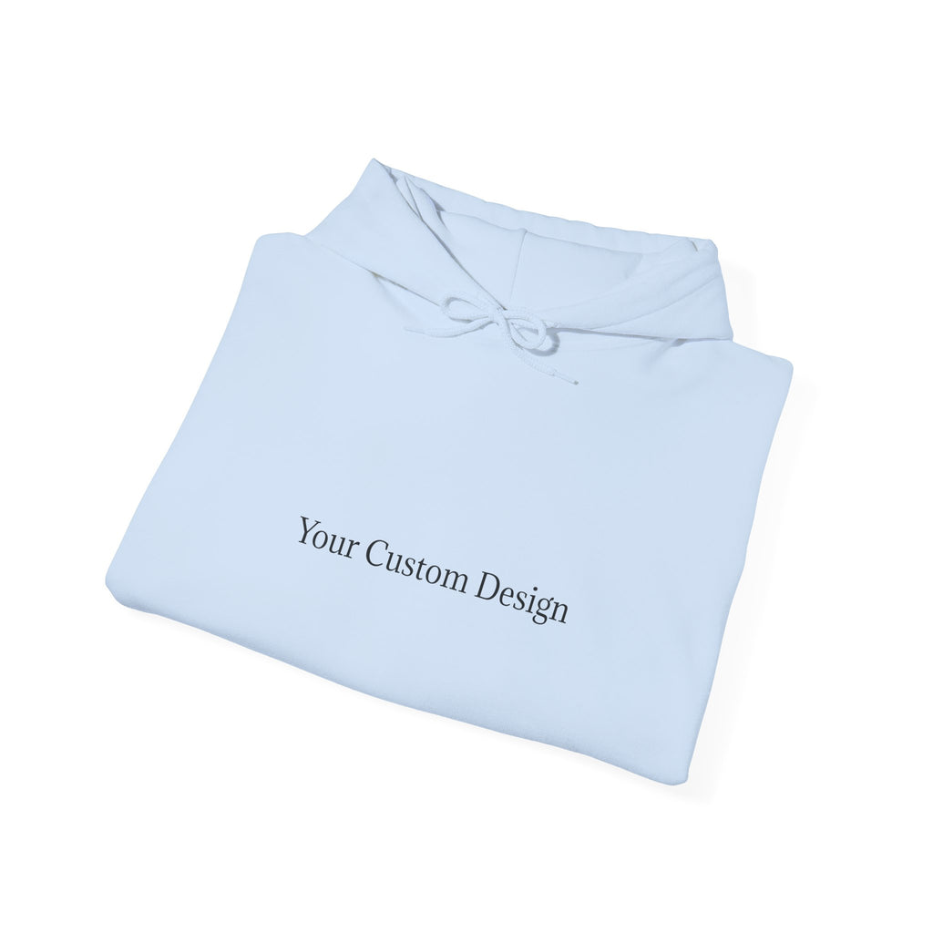 Minimal Custom Text Hoodie — Your Custom Design