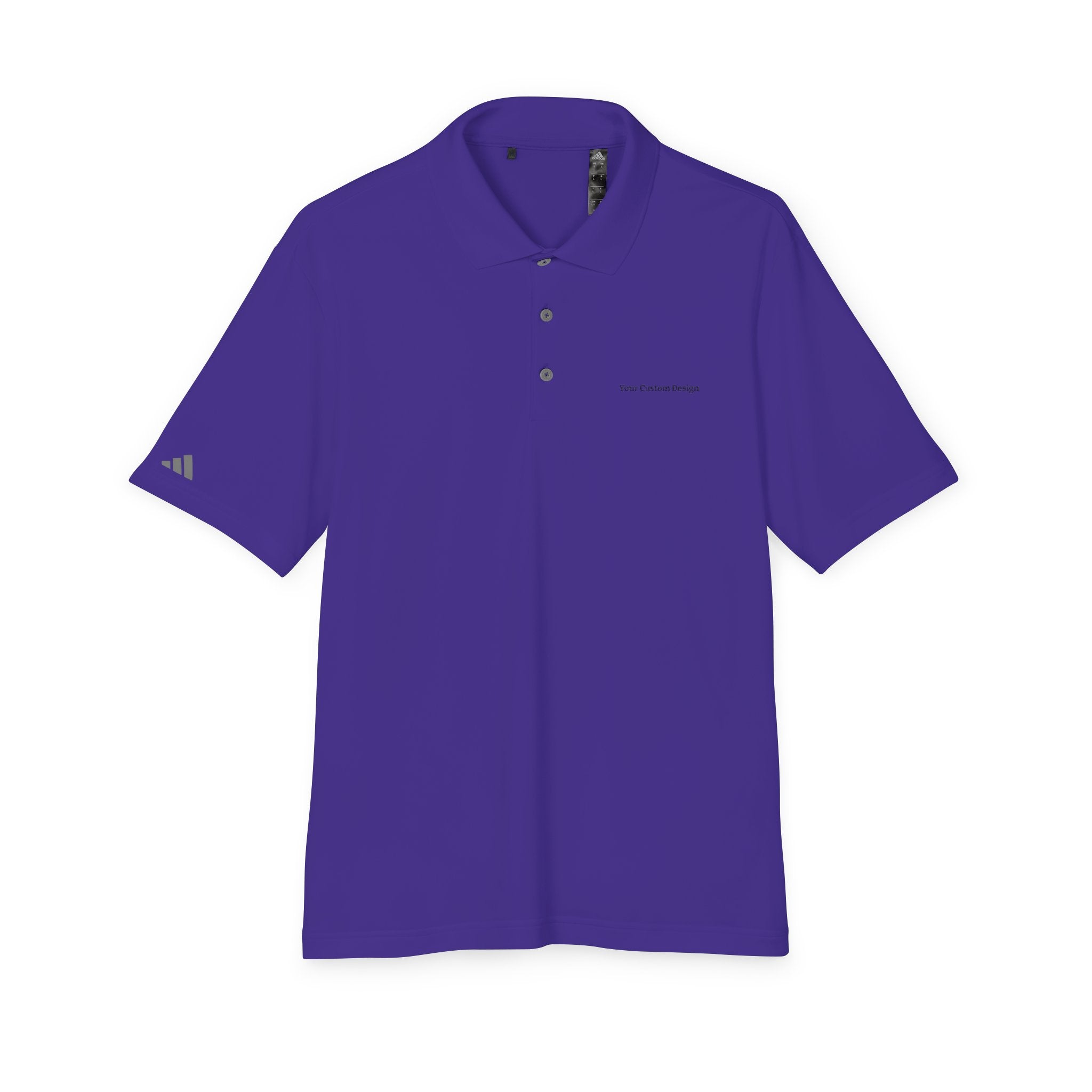 Performance Polo Shirt — Lightweight White Adidas-Inspired Golf & Activewear