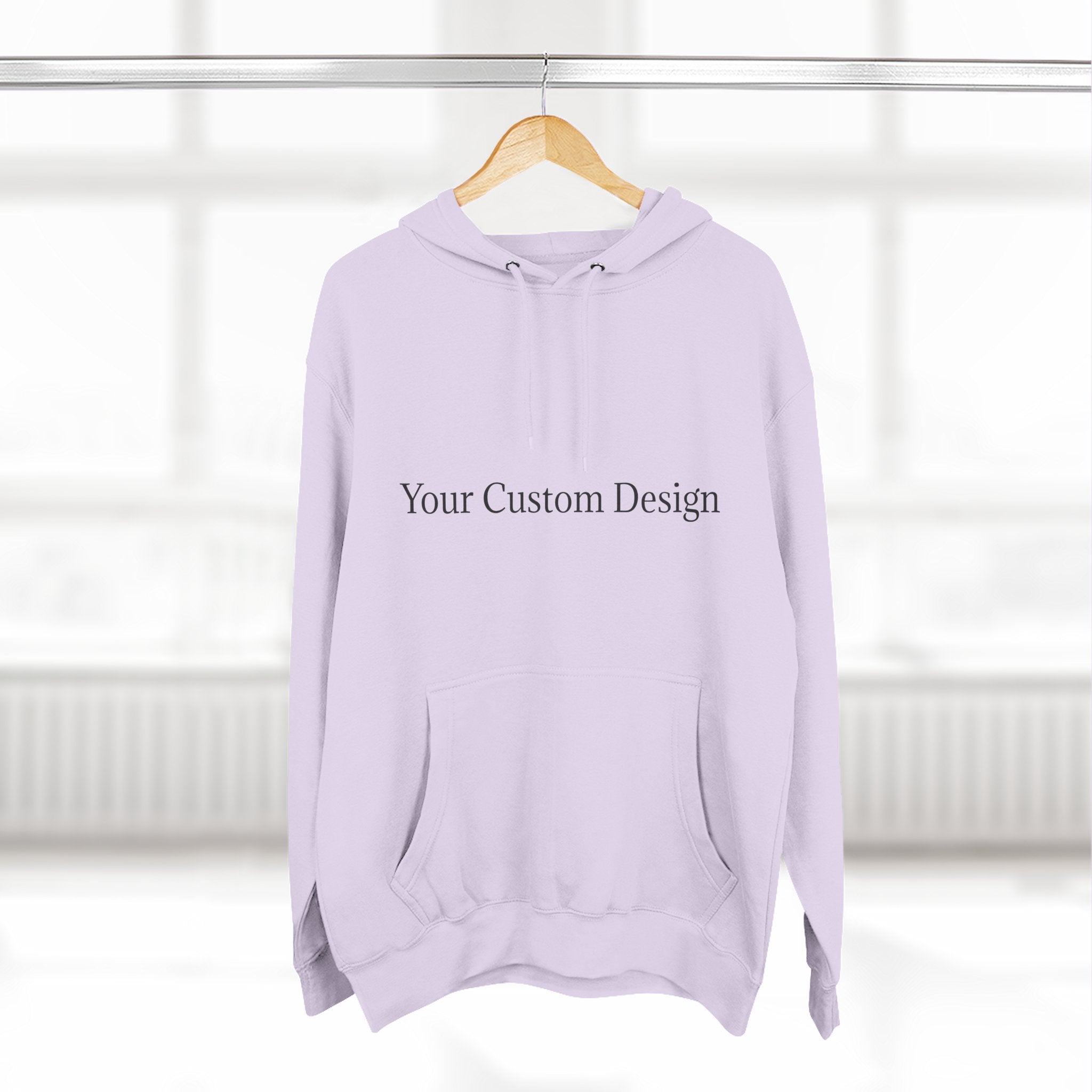 Classic Fleece Hoodie - Custom Design Ready