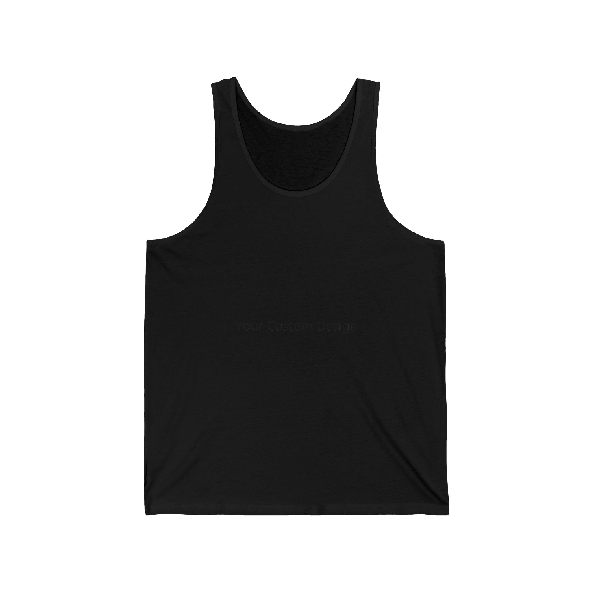 Classic Jersey Tank Top — Lightweight Custom Design Tank