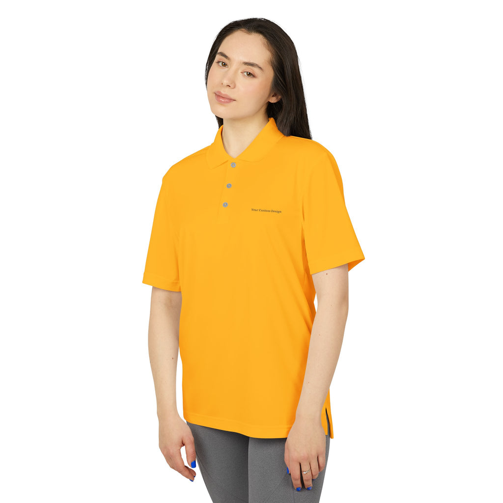 Performance Polo Shirt — Lightweight White Adidas-Inspired Golf & Activewear