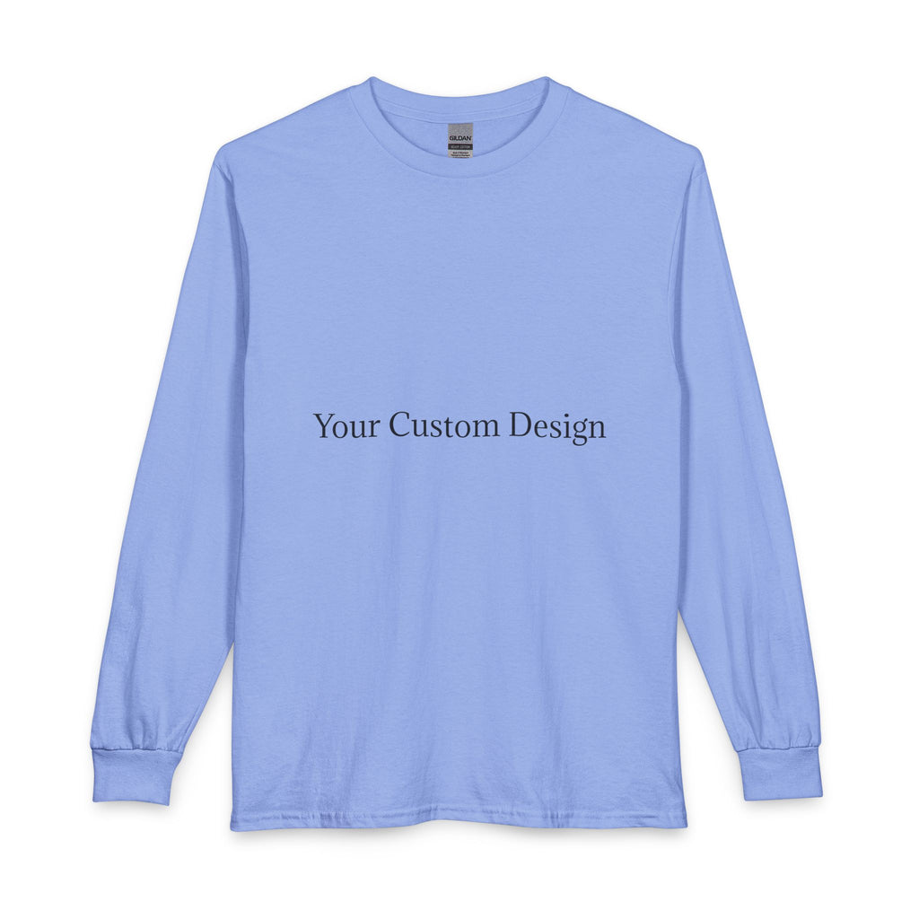 Long Sleeve T-Shirt — Custom Design Blank Canvas Tee