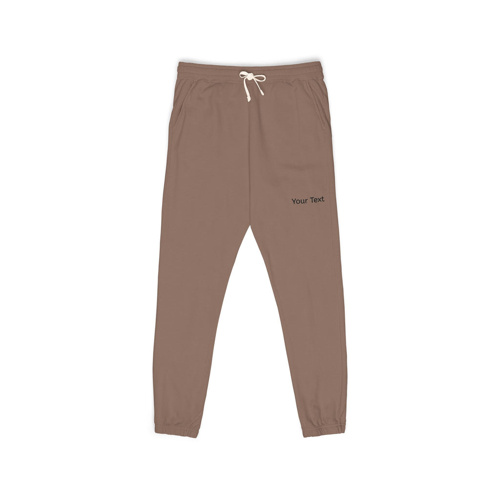 Embroidered Minimal Logo Fleece Sweatpants