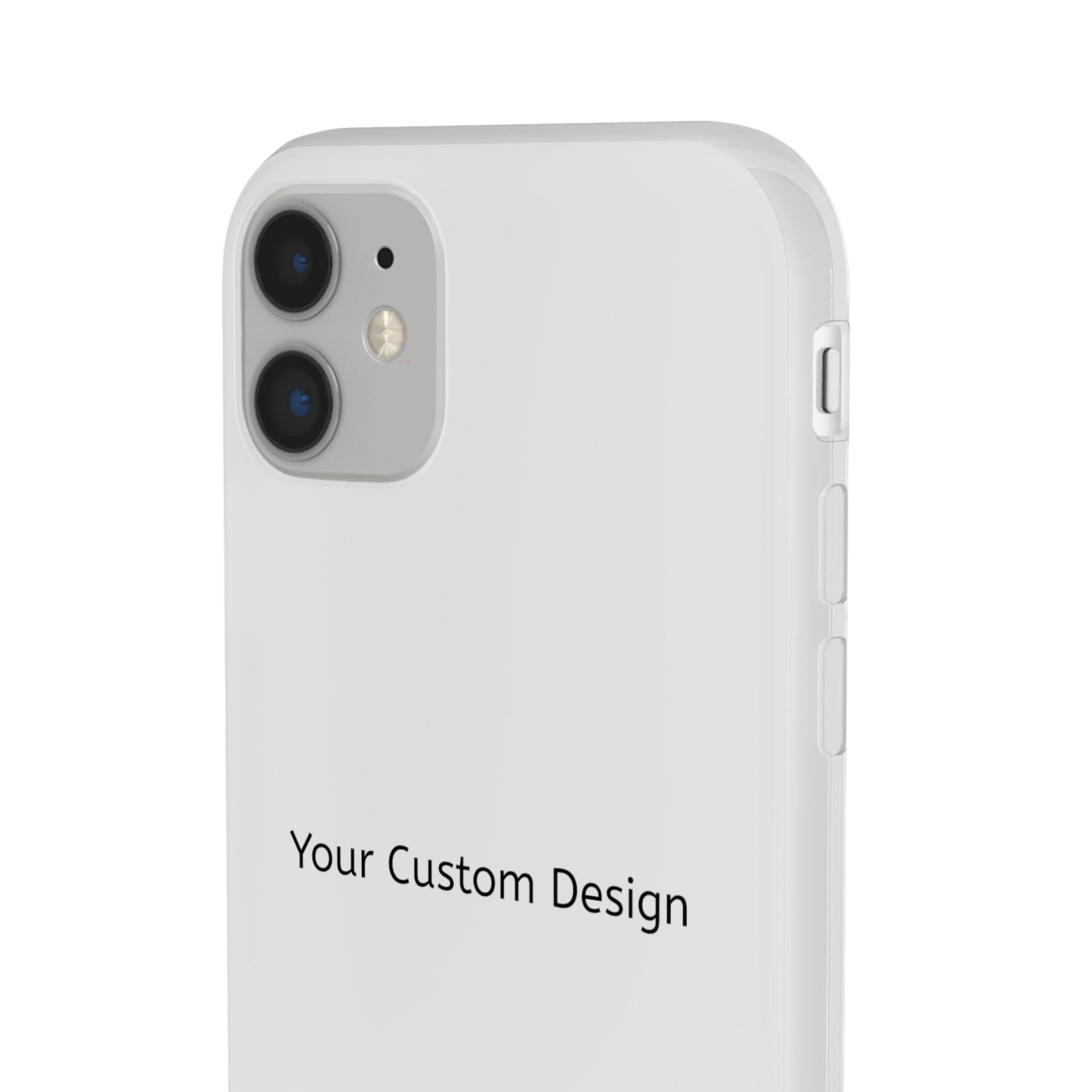 Custom Flexi Phone Case – Slim Clear Protective Phone Cover (Your Custom Design)