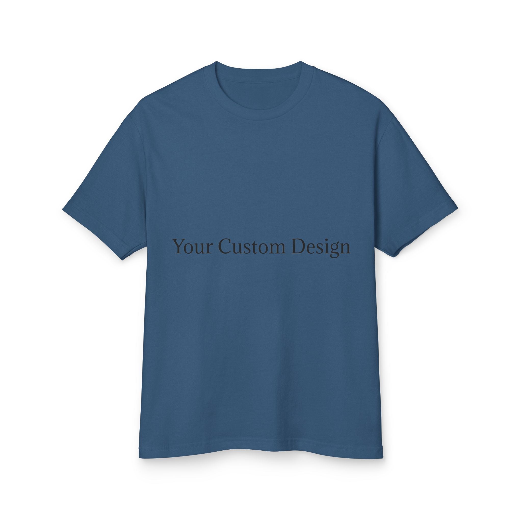 Heavyweight Garment-Dyed Cotton Tee — Custom Design Shirt