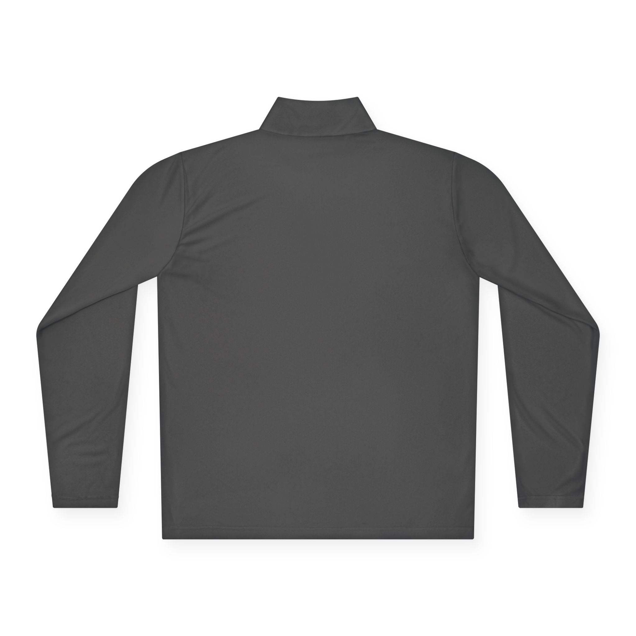 Customizable Quarter-Zip Pullover — Minimal 'Your Text' Chest Logo