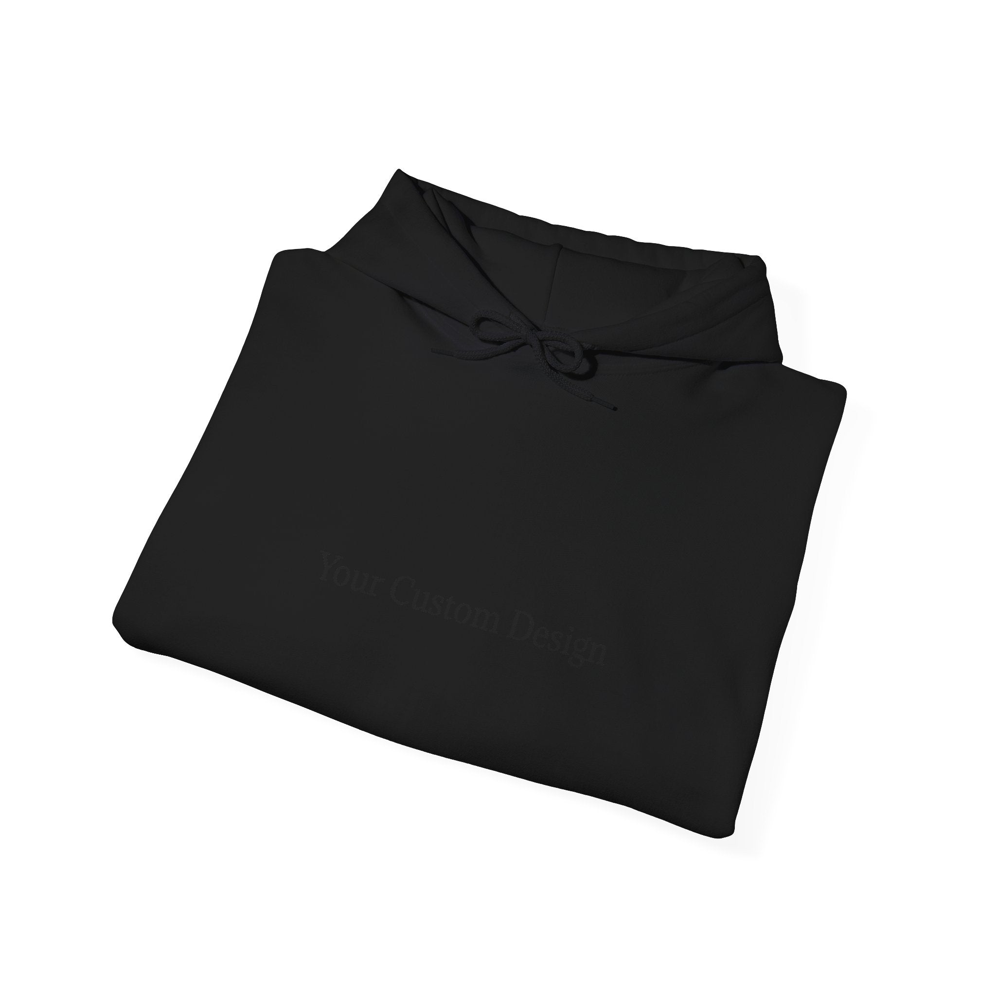 Minimal Custom Text Hoodie — Your Custom Design
