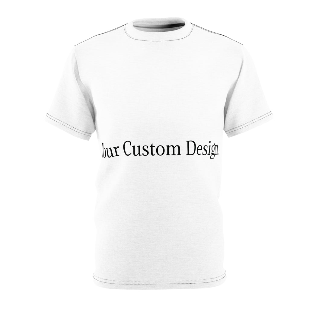 Custom All-Over Print Tee — Personalized Cut & Sew Design