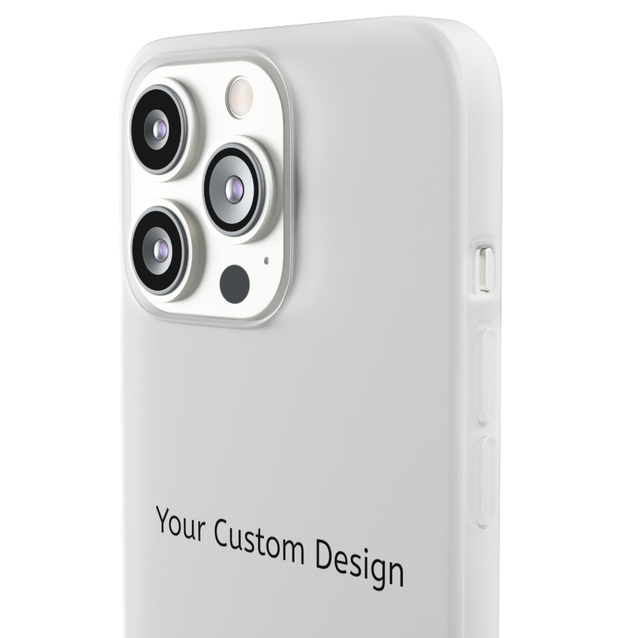 Custom Flexi Phone Case – Slim Clear Protective Phone Cover (Your Custom Design)