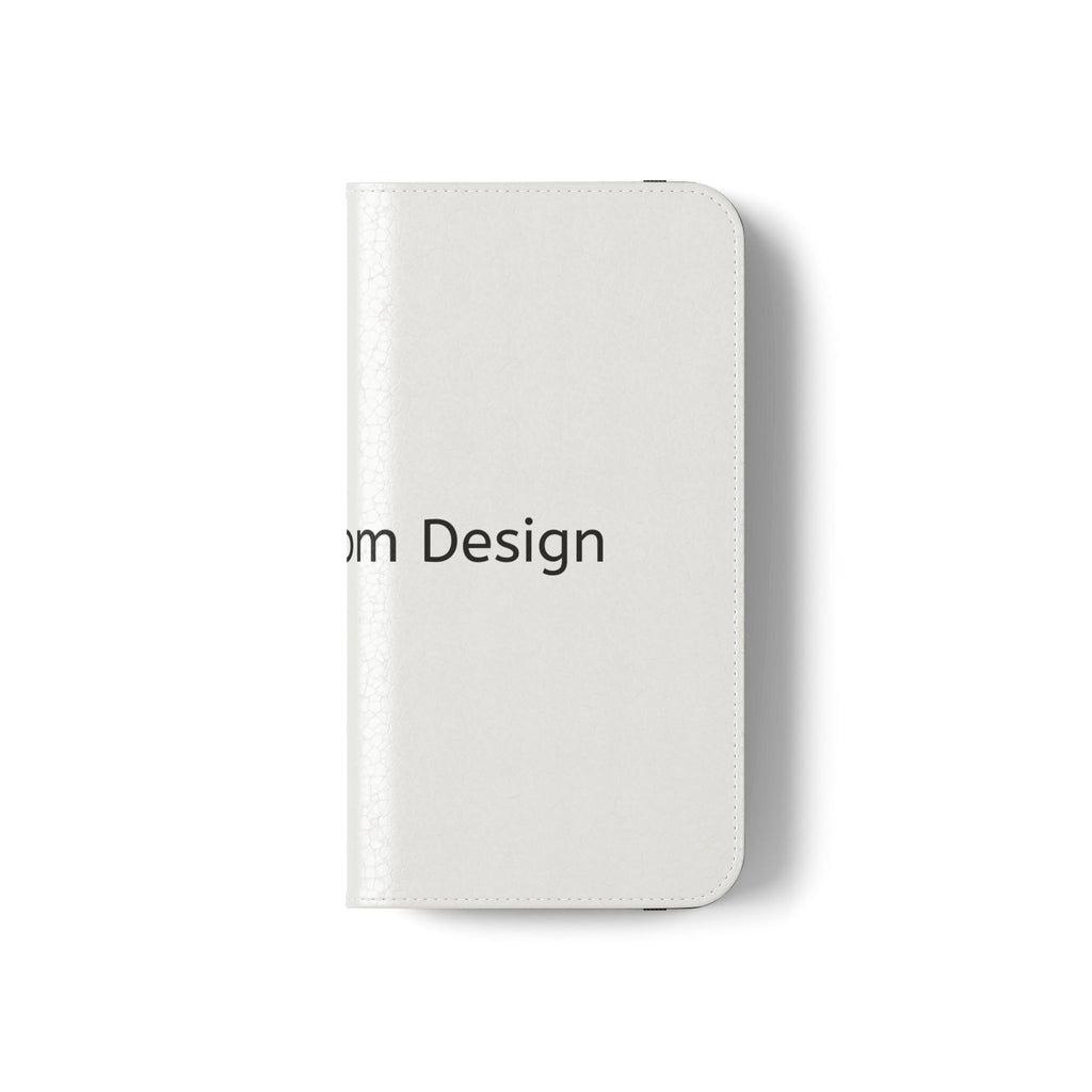 Custom Flip Phone Case — Personalized Wallet Folio with Card Slots