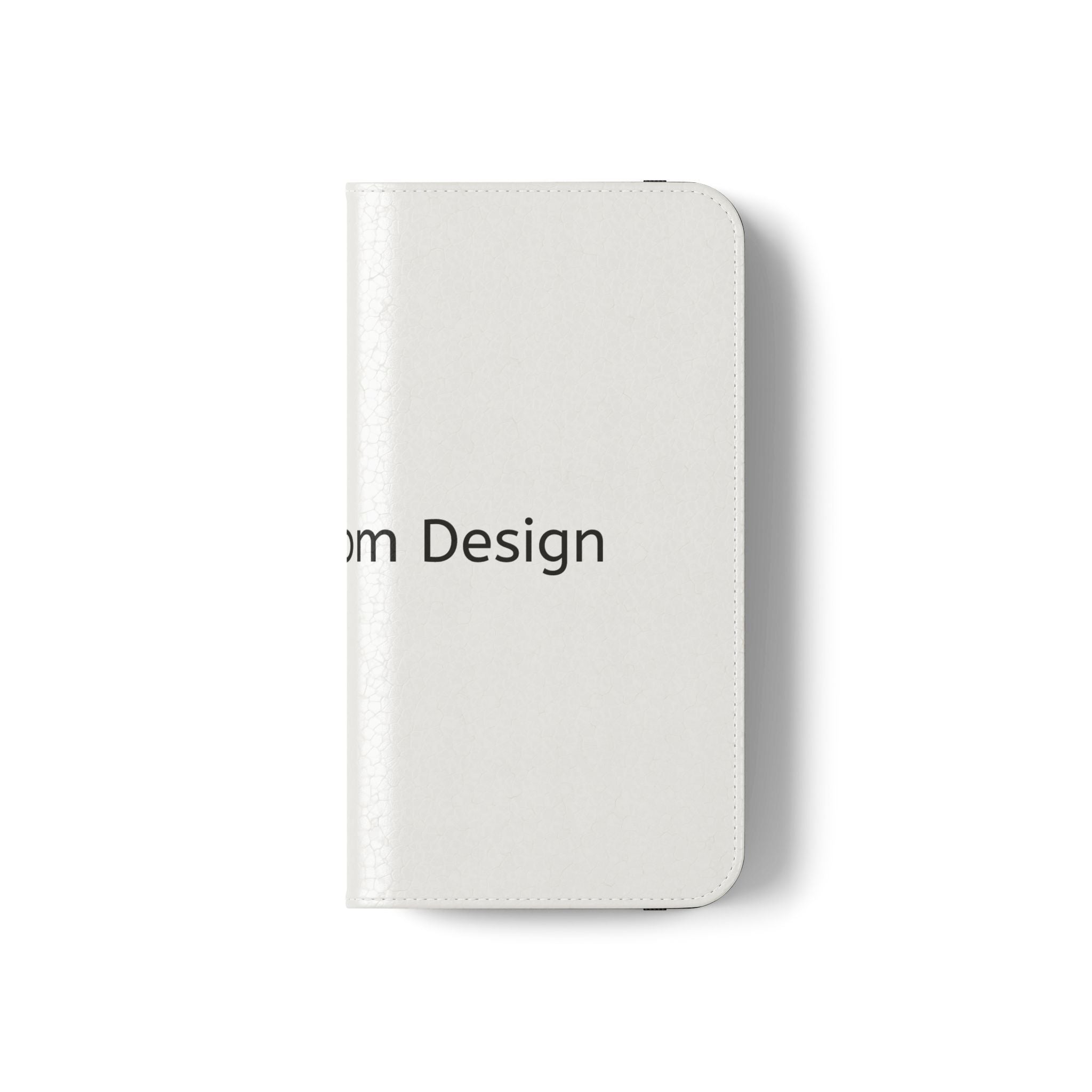 Custom Flip Phone Case — Personalized Wallet Folio with Card Slots