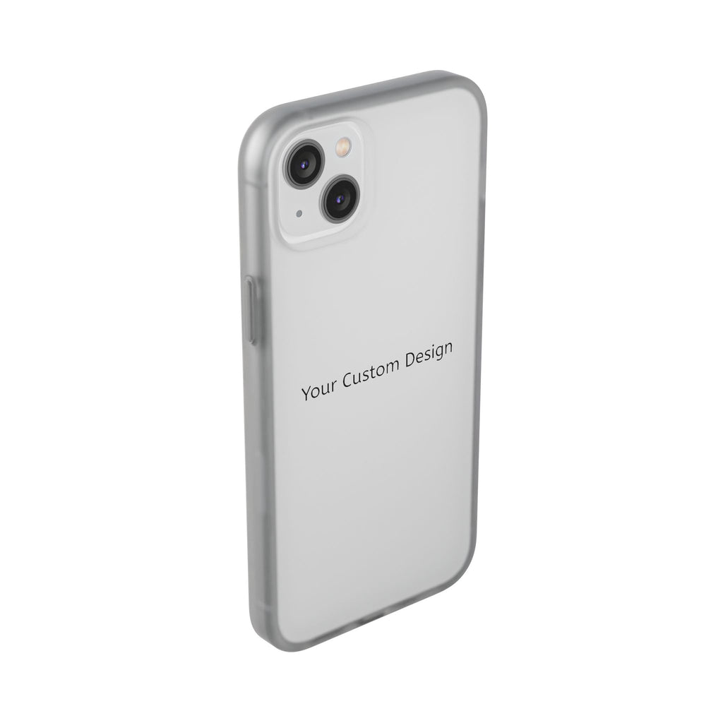 Custom Flexi Phone Case – Slim Clear Protective Phone Cover (Your Custom Design)