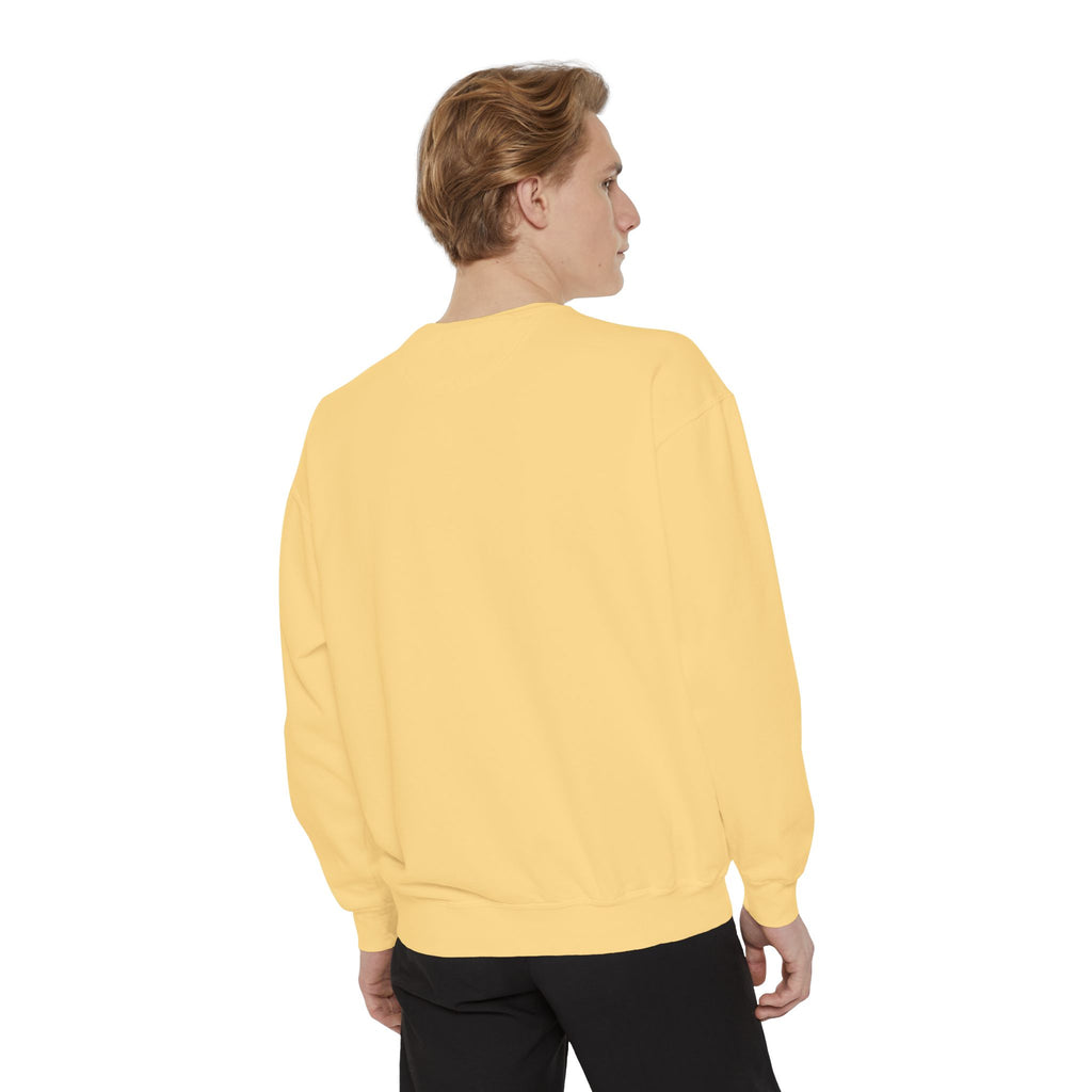 Garment-Dyed Sweatshirt — Customizable Classic Crewneck