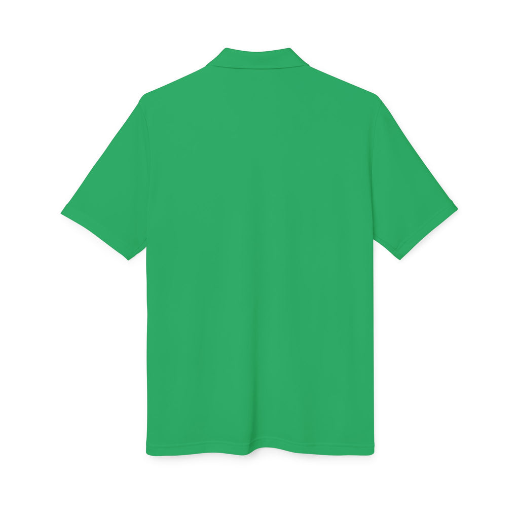 Performance Polo Shirt — Lightweight White Adidas-Inspired Golf & Activewear