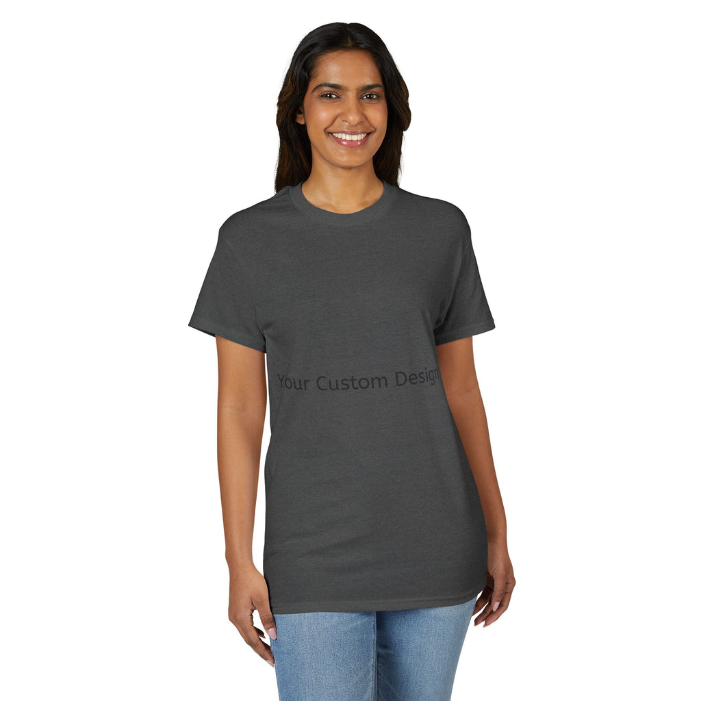 Custom White DryBlend T-Shirt – Personalized Design Tee