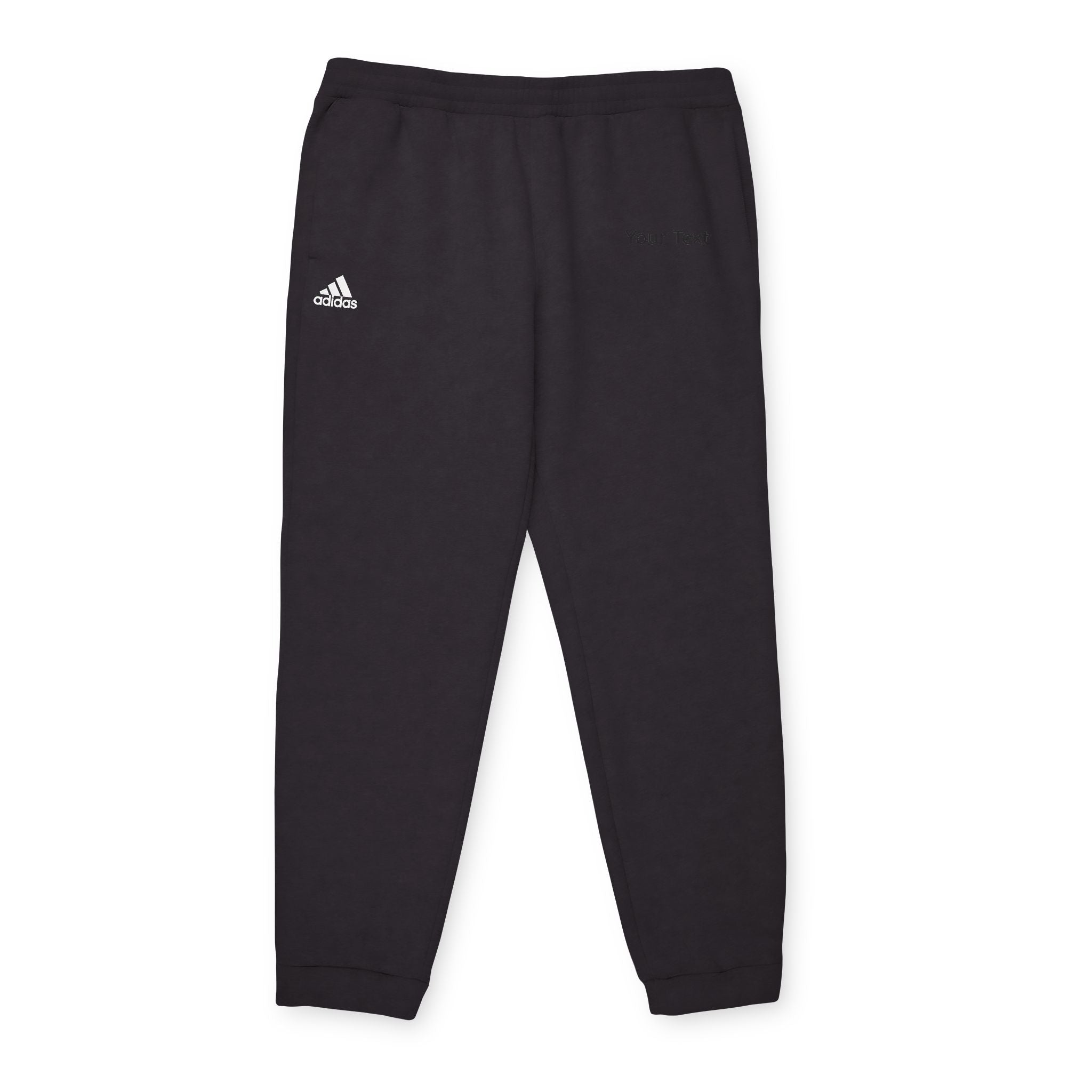 Adidas Fleece Joggers — Customizable Gray Athletic Sweatpants